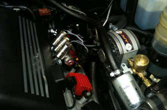 step 3 - pressure reducer, injectors and filter