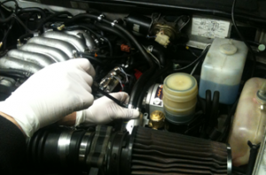 step 4 - applying ic12 to clean injector