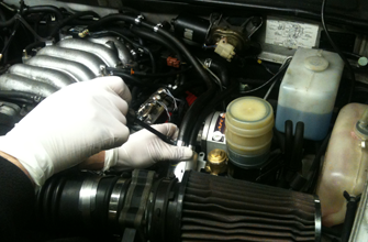 step 8 - applying ic12 to clean injector
